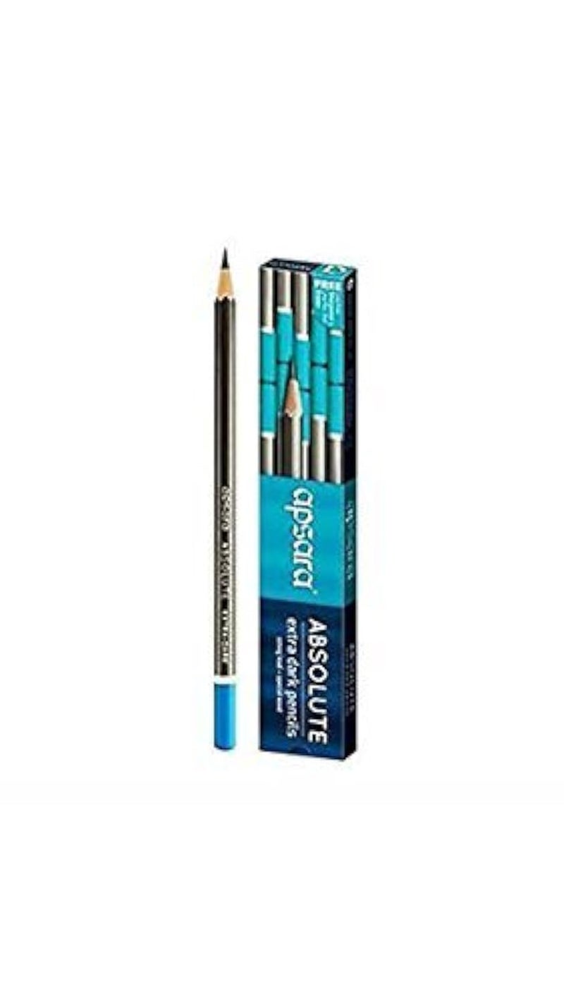 Apsara Absolute Extra Dark Pencils Pack Of 40